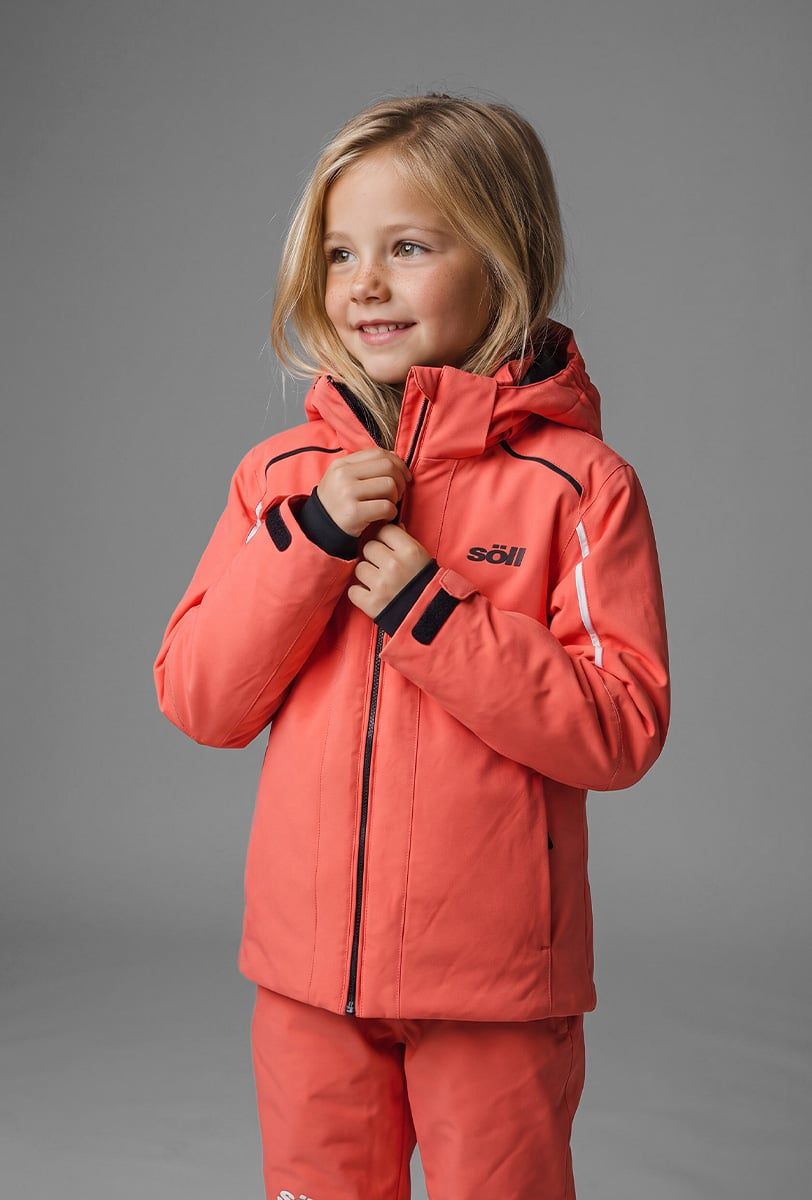 Jaqueta d’esquí infantil Söll RASCH Coral - 1