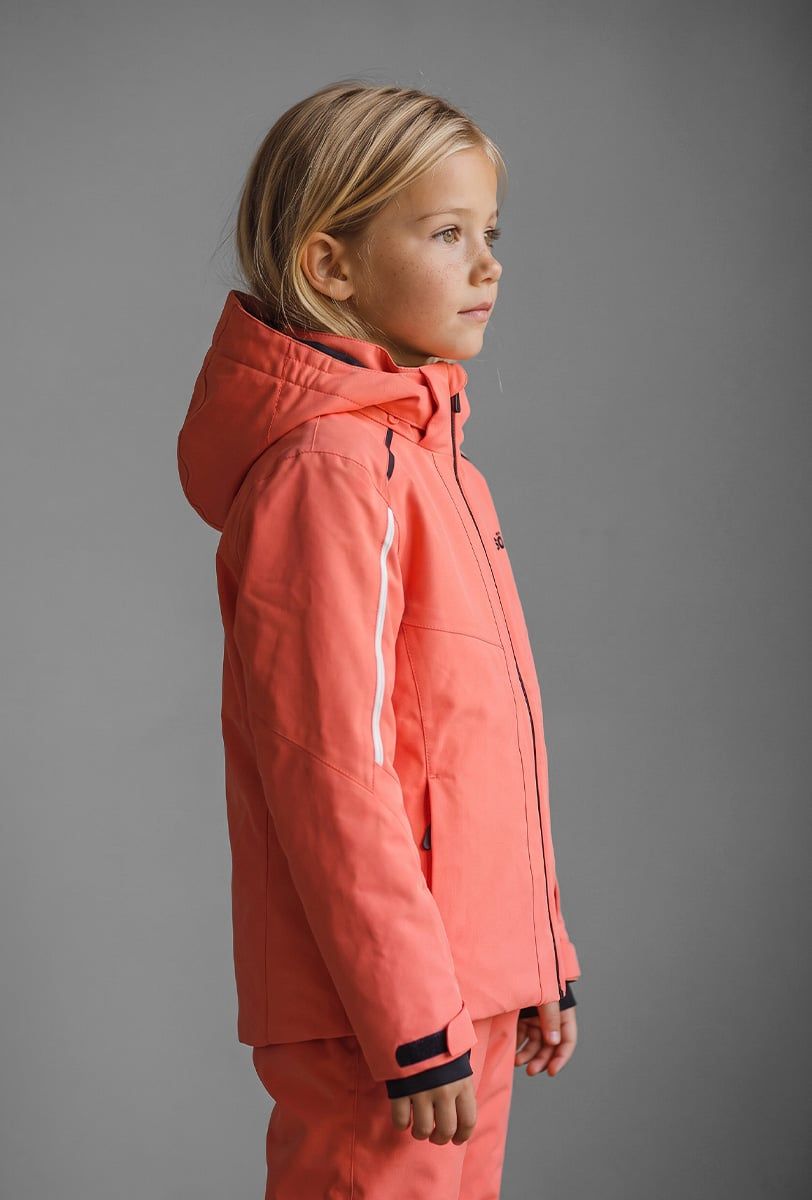 Jaqueta d’esquí infantil Söll RASCH Coral – vista lateral - 3