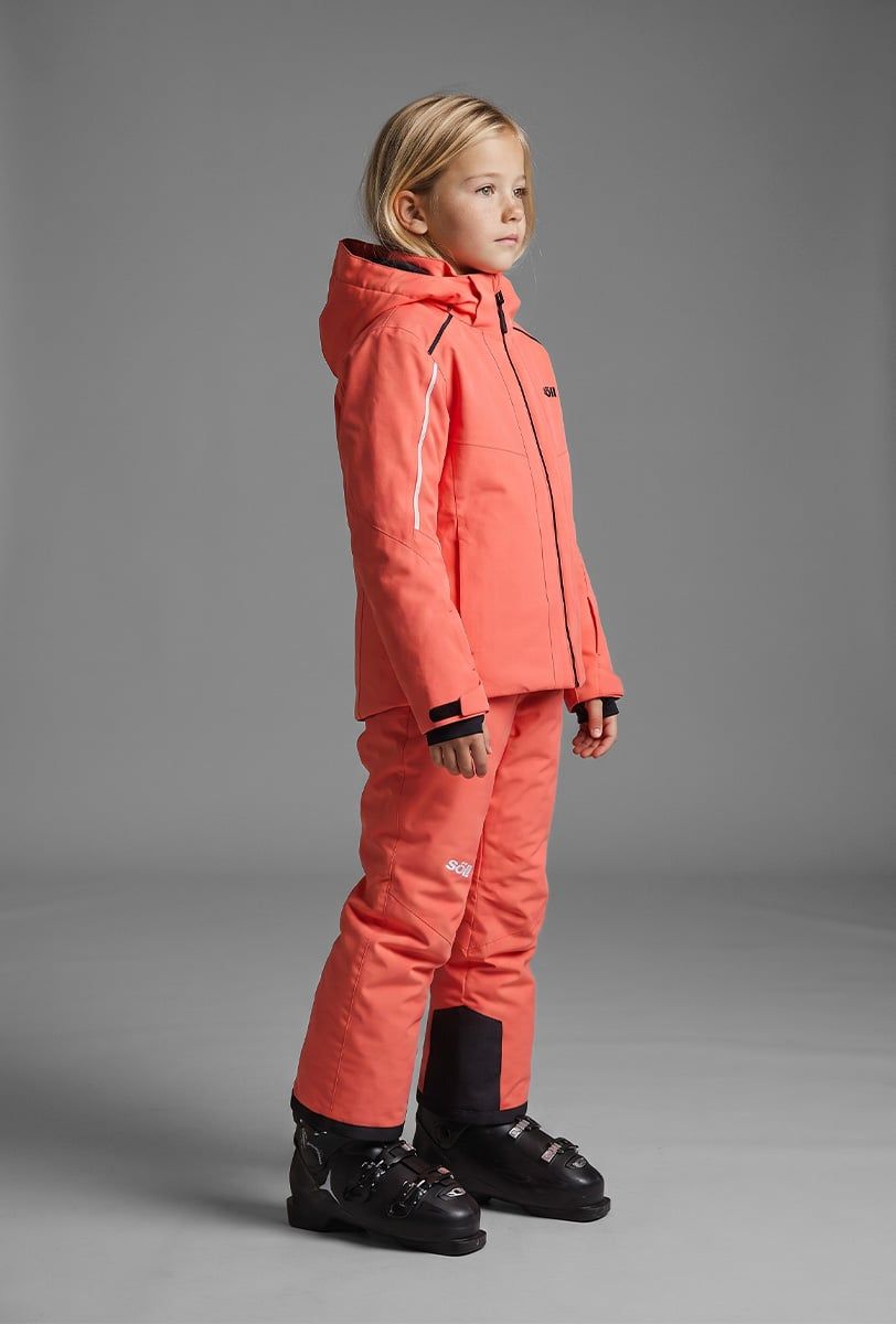 Jaqueta d’esquí infantil Söll RASCH Coral – vista frontal - 5