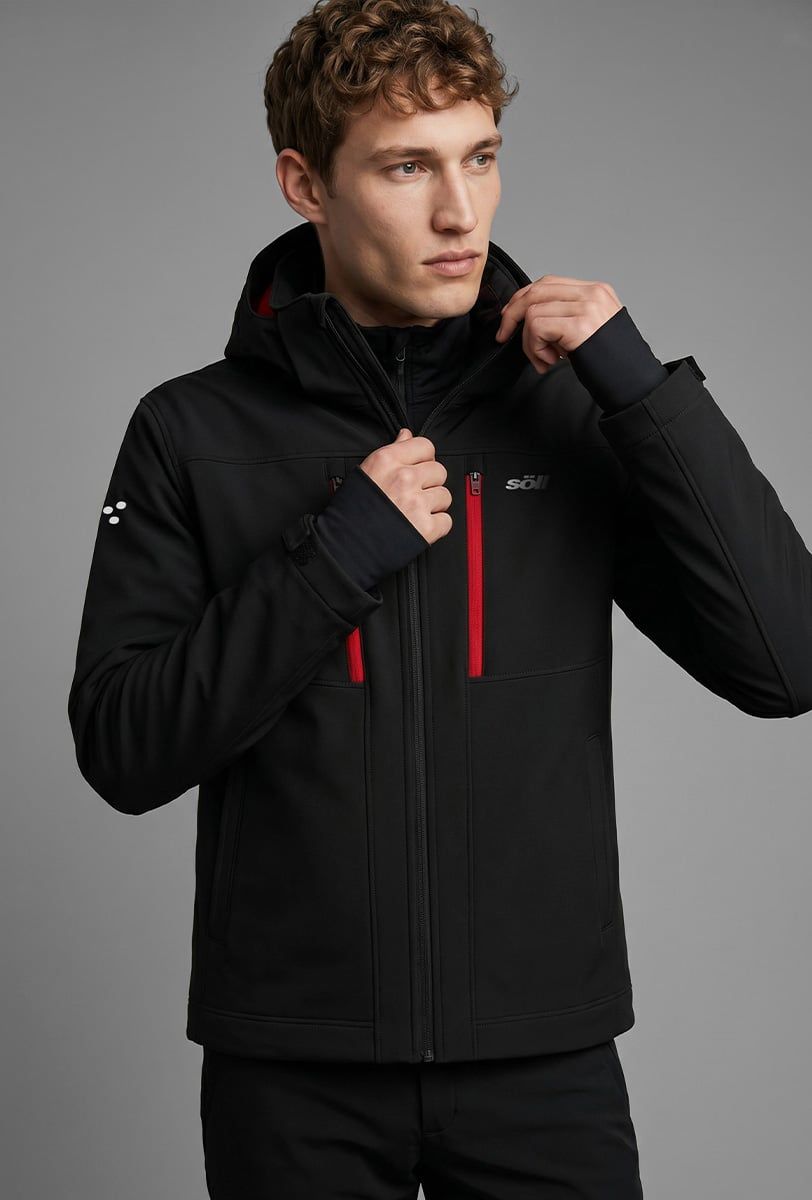 Jaqueta d’esquí per a home Söll STORM Caviar Black - 1