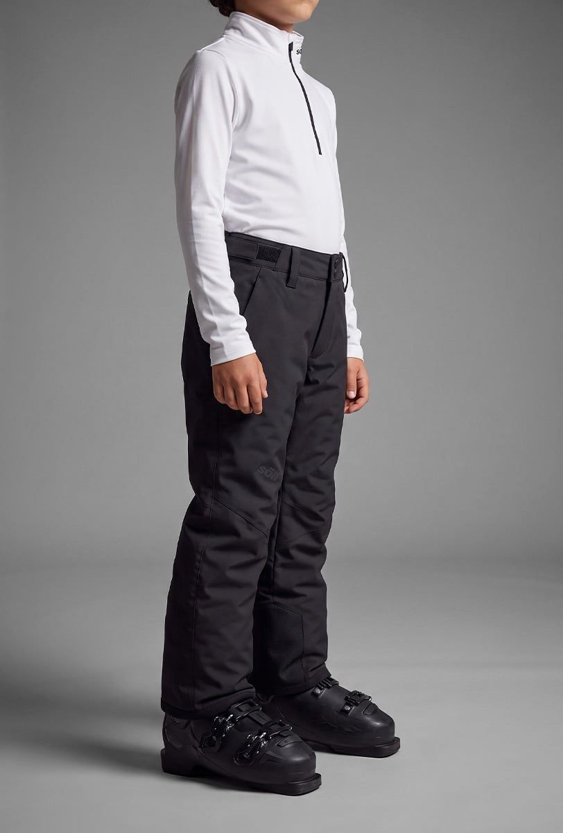 Pantalons d’esquí infantils Söll AGILE Black – detall - 3