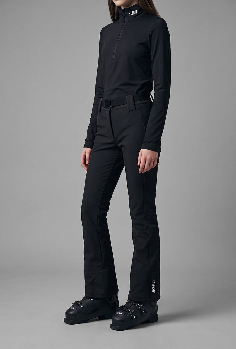 Pantalons d’esquí per a noia Söll BLACKNESS Black - 1