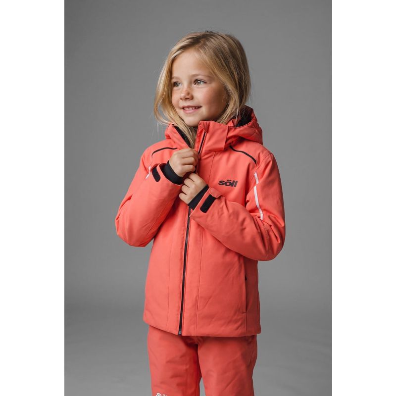Kids RASCH Jacket Coral