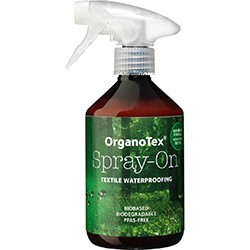 Spray-on textile waterproofing